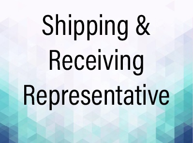 Shipping and Receiving Rep